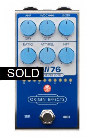 Origin Effects Cali 76 Bass Super Vintage Blue Origin Effects Cali 76 Bass Super Vintage Blue